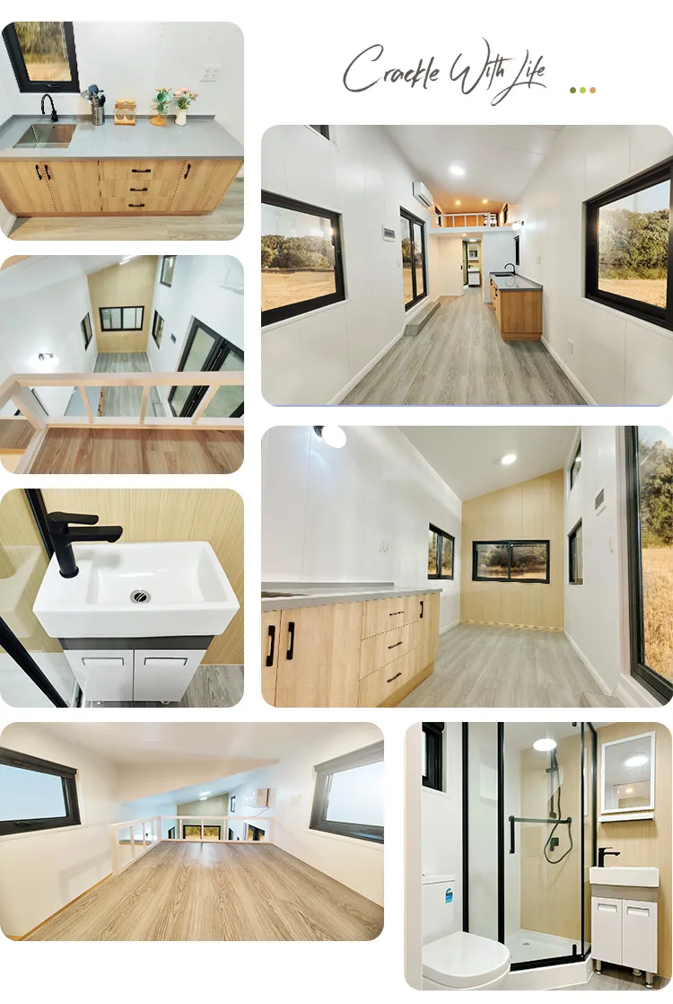 Casa pré-fabricada à venda, casa modular, tiny house sobre rodas com trailer em Orlando