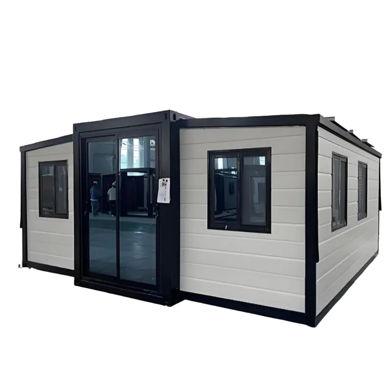 20FT 40FT Casa Modular Casa Prefabricada Vida Inteligente com Materiais Verdes Casa Sustentável Prefab com Materiais Ecológicos Casa Prefabricada Casa Contêiner