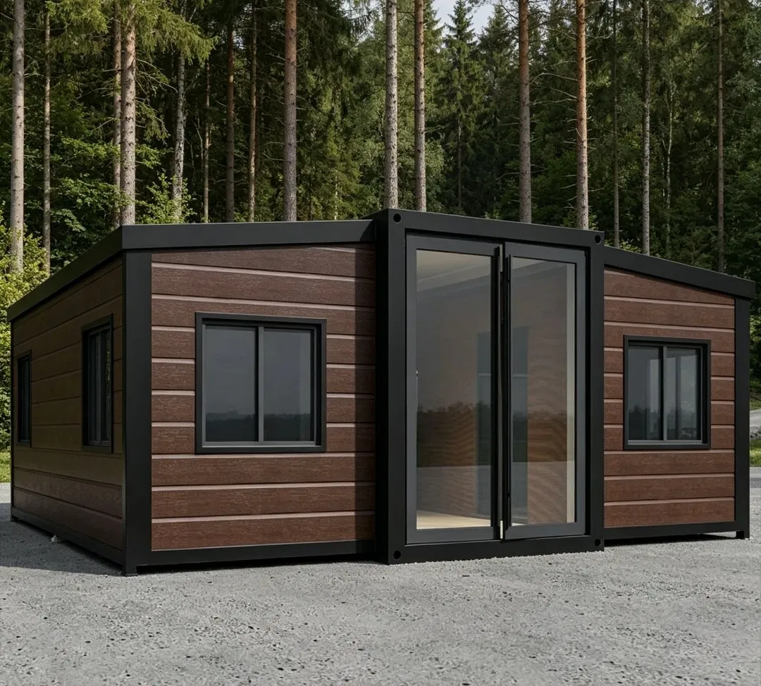 Pronto para Viver Luxo 10FT 20FT 40FT Casa Prefabricada Casa Pequena Dobrável