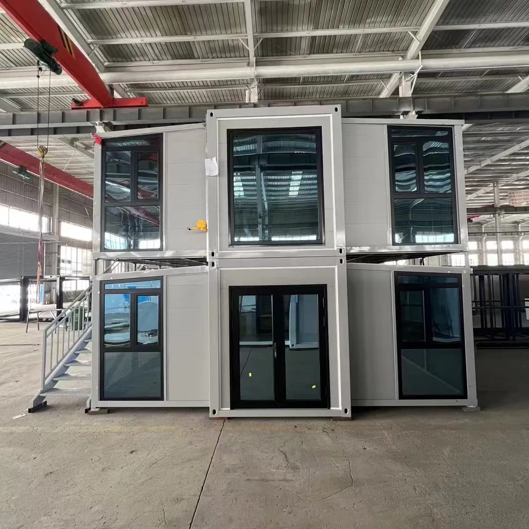 Casa Contêiner Portátil Prefabricada Móvel Tiny Home Dobrável 20FT/40FT