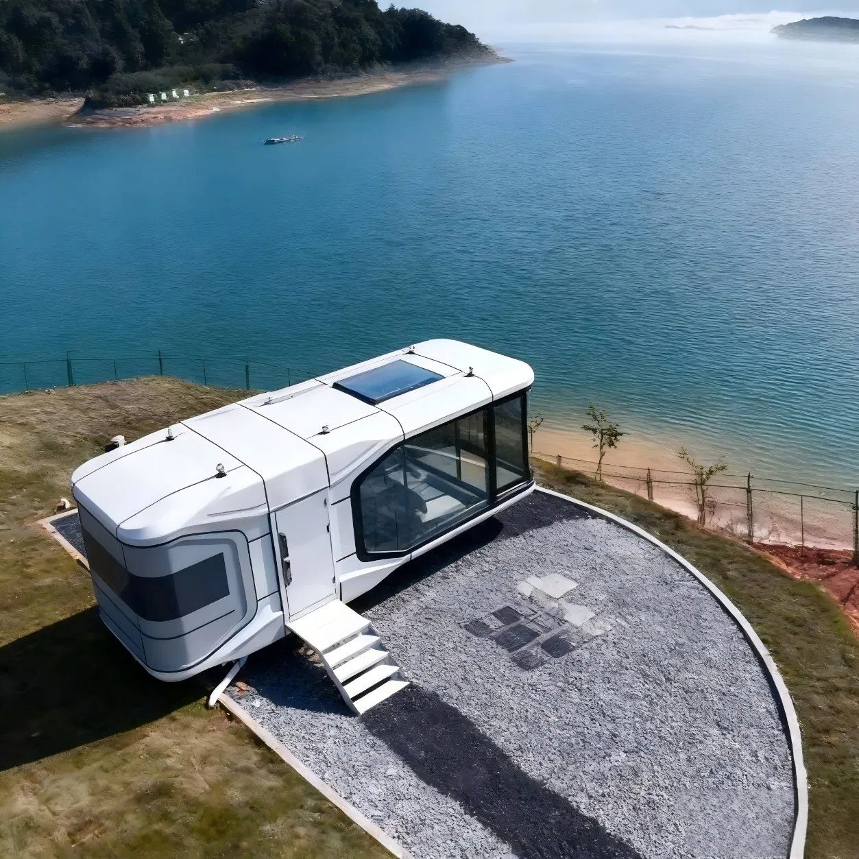 Cabana de Habitação Pré-fabricada Venda Quente Hotel de Férias Casas Pré-fabricadas Casas Modulares