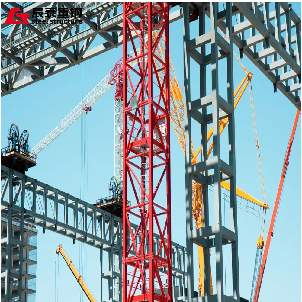 Estrutura de Aço Prefabricada de Alta Qualidade para Carga Sísmica Máxima Edifício Comercial Residencial Arranha-Céu