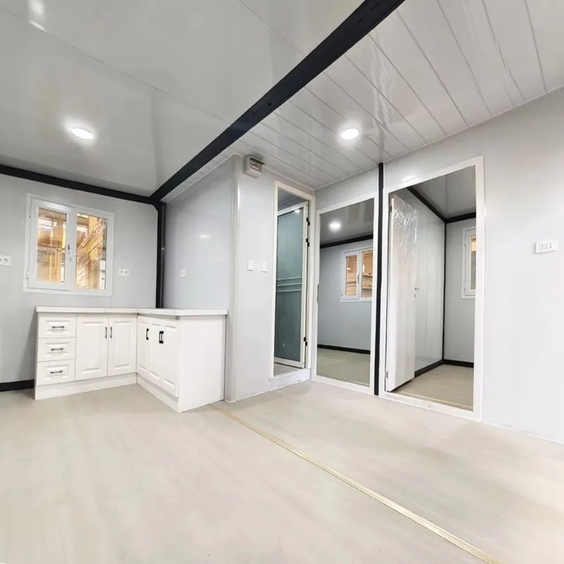 Preço de Fábrica Vila Prefabricada Modular Luxuosa Container Luxuoso Moderno Prefabricado Casa de Férias Prefabricada com Varanda
