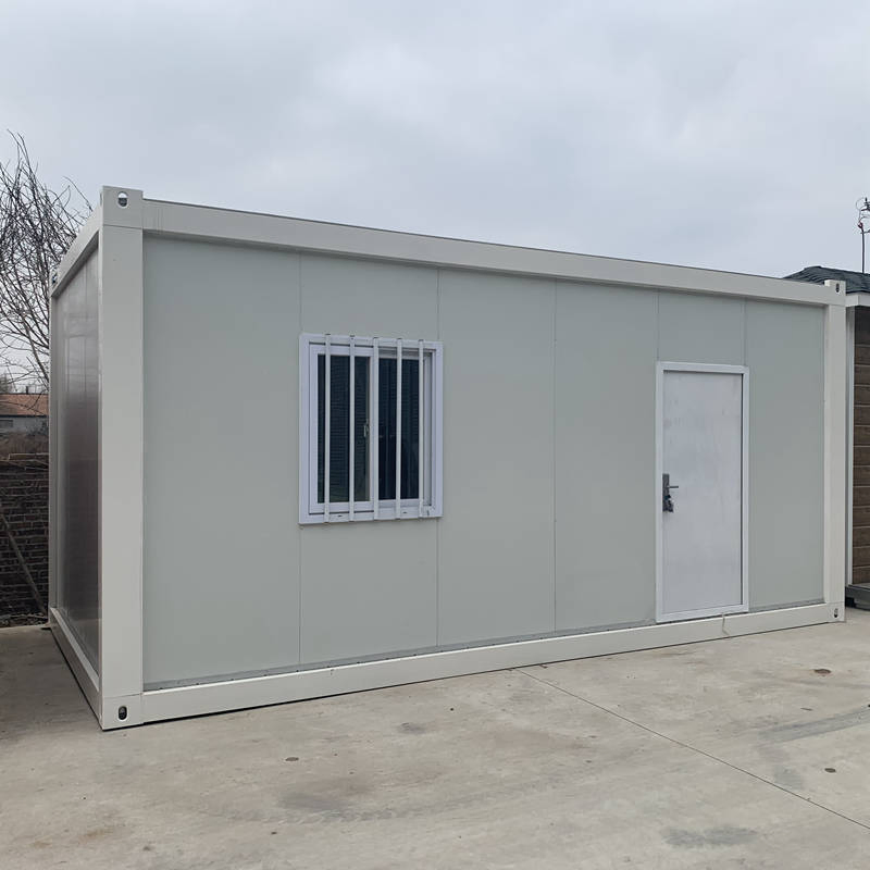 Casa Contêiner Prefabricada Dobrável, Casa Modular Prefabricada, Casa Portátil, Edifício Temporário para Dormitório de Trabalhadores