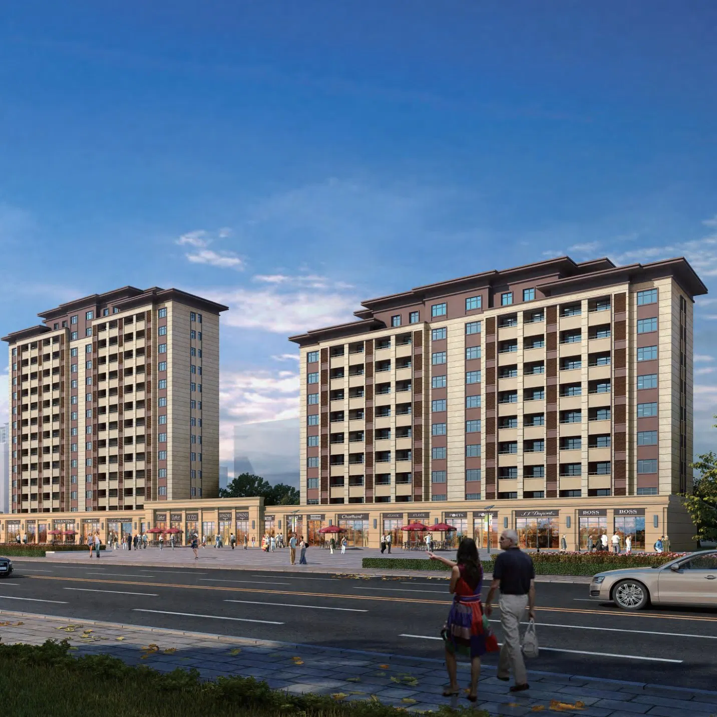 Edifícios Residenciais de Aço Prefabricados de Alto Padrão com Designs Modernos