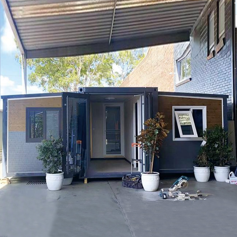 Casa Modula Prefabricada Móvel Expandável de Luxo em Contêiner Portátil Moderno