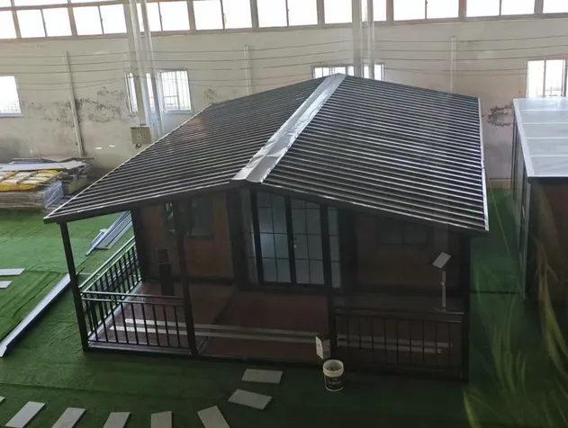 Casa Contêiner Prefabricada Expandível Sustentável para Projetos de Construção de Eco-Resort Boutique de Baixo Carbono