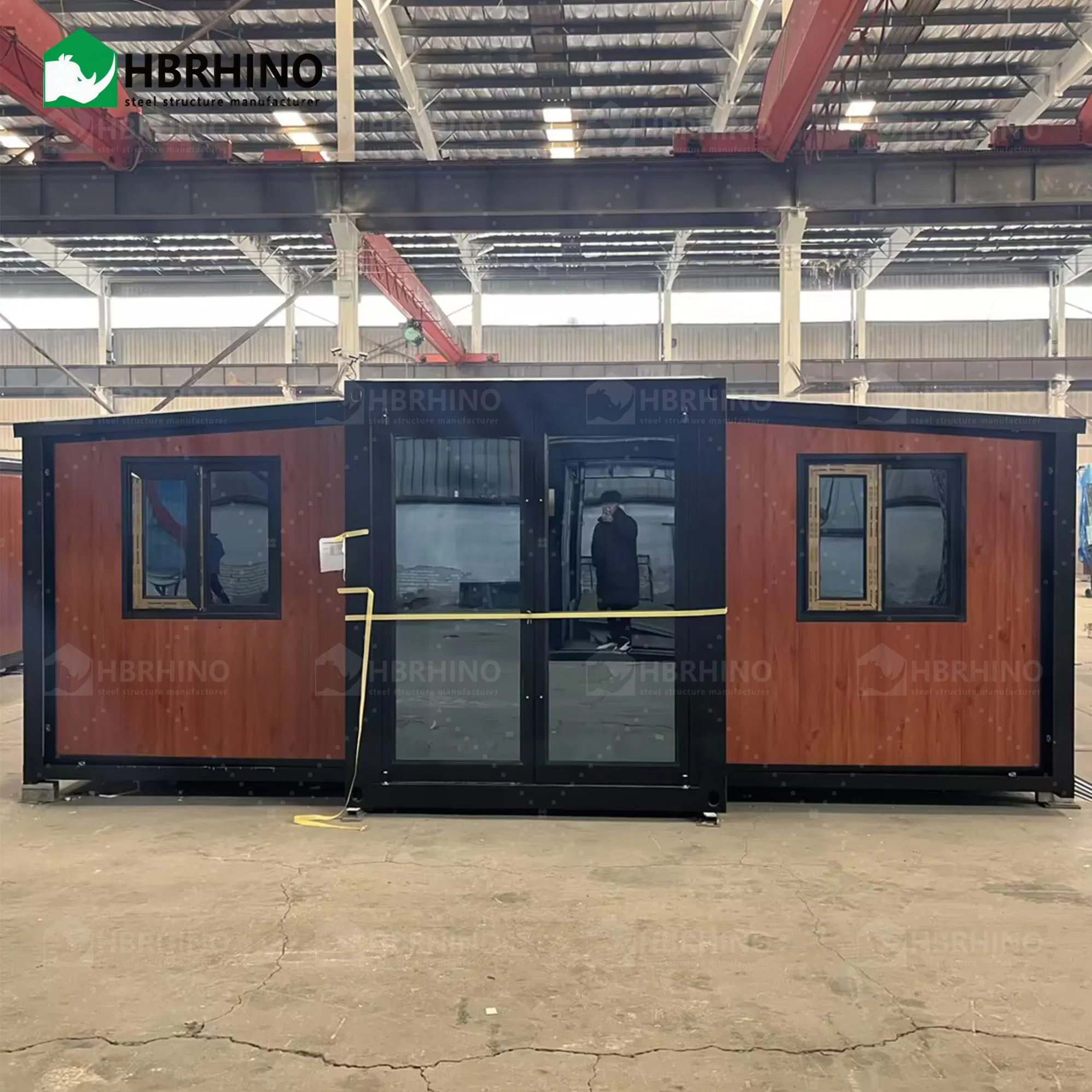 Casa Modula Prefabricada Móvel de Luxo Portátil Moderna Escritório Expandável Vaso Expandável 20FT 40FT Container House