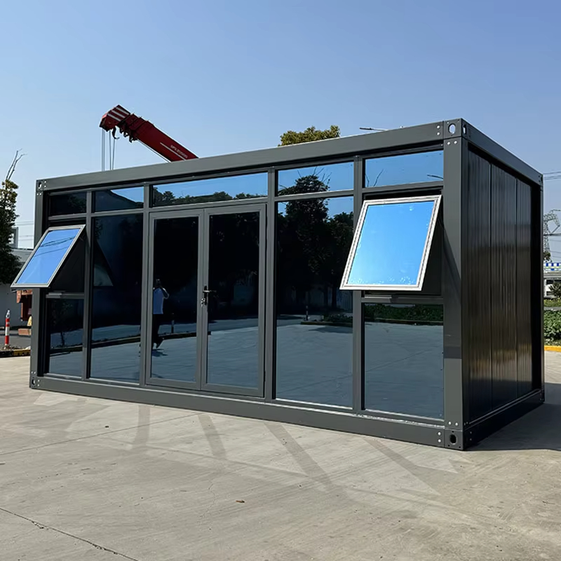 Escritório Escolar Modular Loja Prefabricada Dormitório Desmontável Oficina Escolar Hotel Prefab Desmontável 20FT 15FT 10FT Casa Contêiner de Pacote Plano Lar