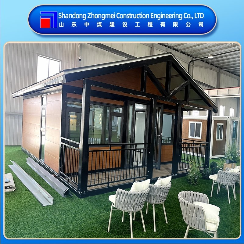 Casa Prefabricada Eficiente em Energia com Instalação Rápida