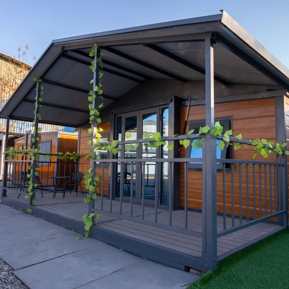 Casa Contêiner Luxuosa Prefabricada Expandível Sustentável e Segura para Escritório