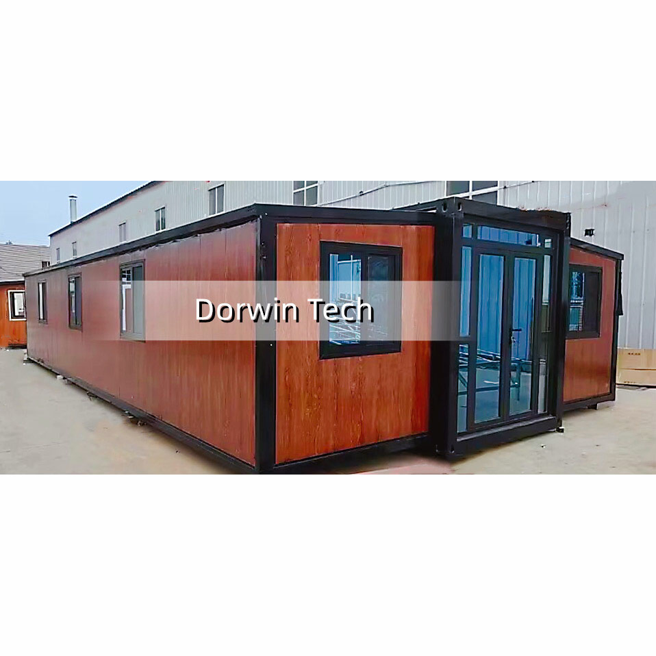 Casa Portátil Prefabricada Pronta para Viver 40FT Cottage de Contêiner em Pacote Plano Casa Pequena