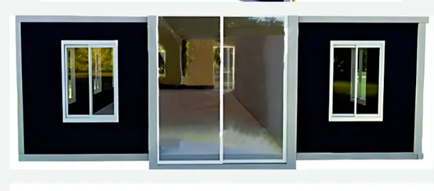 20FT 40FT Casa Modular Casa Prefabricada Vida Inteligente com Materiais Verdes Casa Sustentável Prefab com Materiais Ecológicos Casa Prefabricada Casa Contêiner