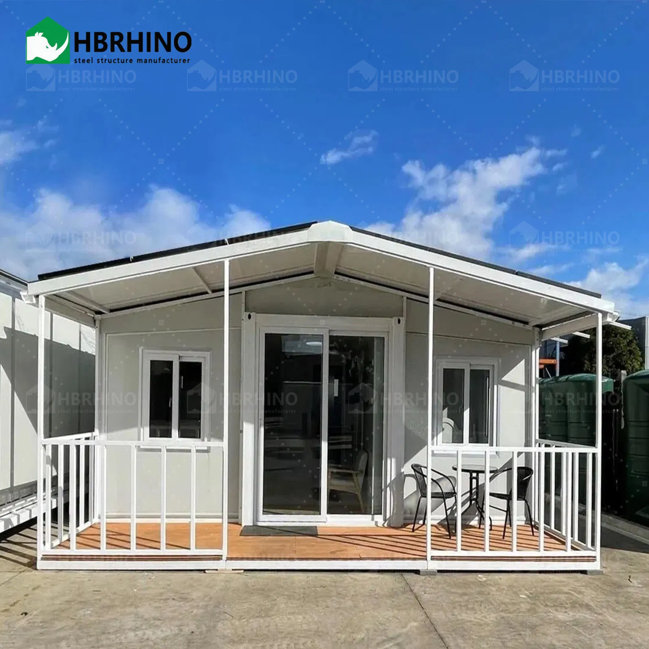 Casa Modula Prefabricada Móvel de Luxo Portátil Moderna Escritório Expandável Vaso Expandável 20FT 40FT Container House
