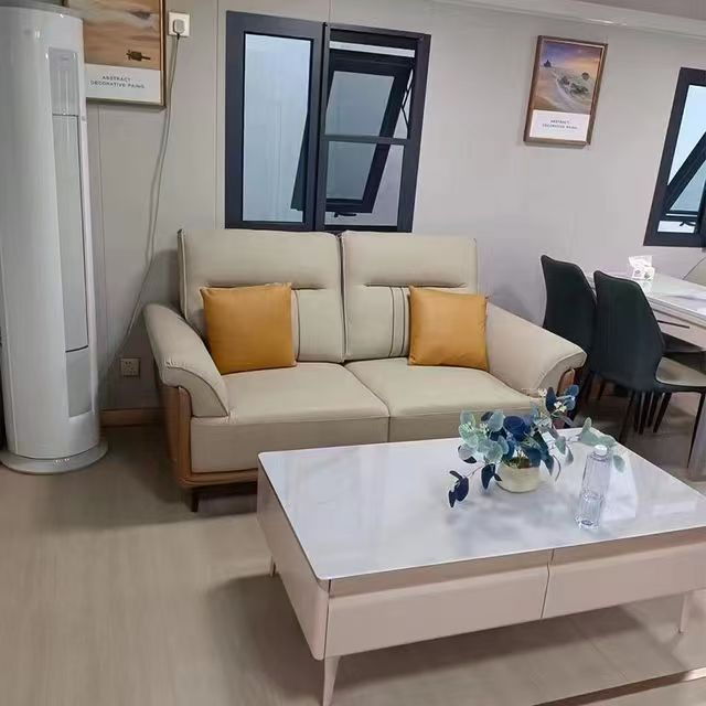 2 Quarto 1 Banheiro Casa Modular Prefabricada de Luxo Escritório Casa Expandável Casa Contêiner Casa Capsule