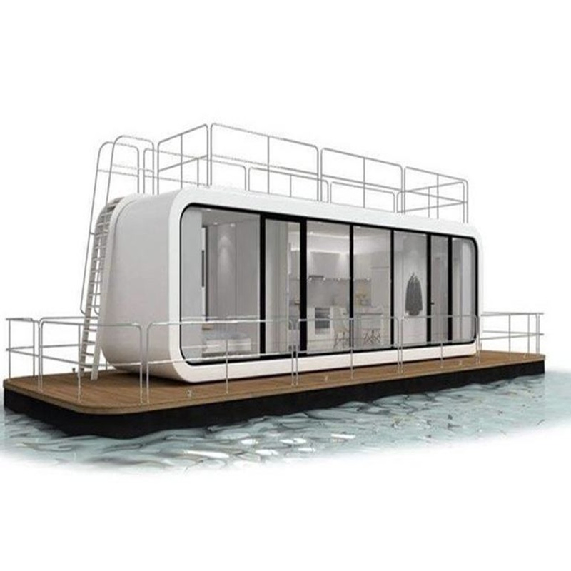 Cabana Apple Prefabricada Hotel Moderno Quarto Residencial com Casa Inteligente