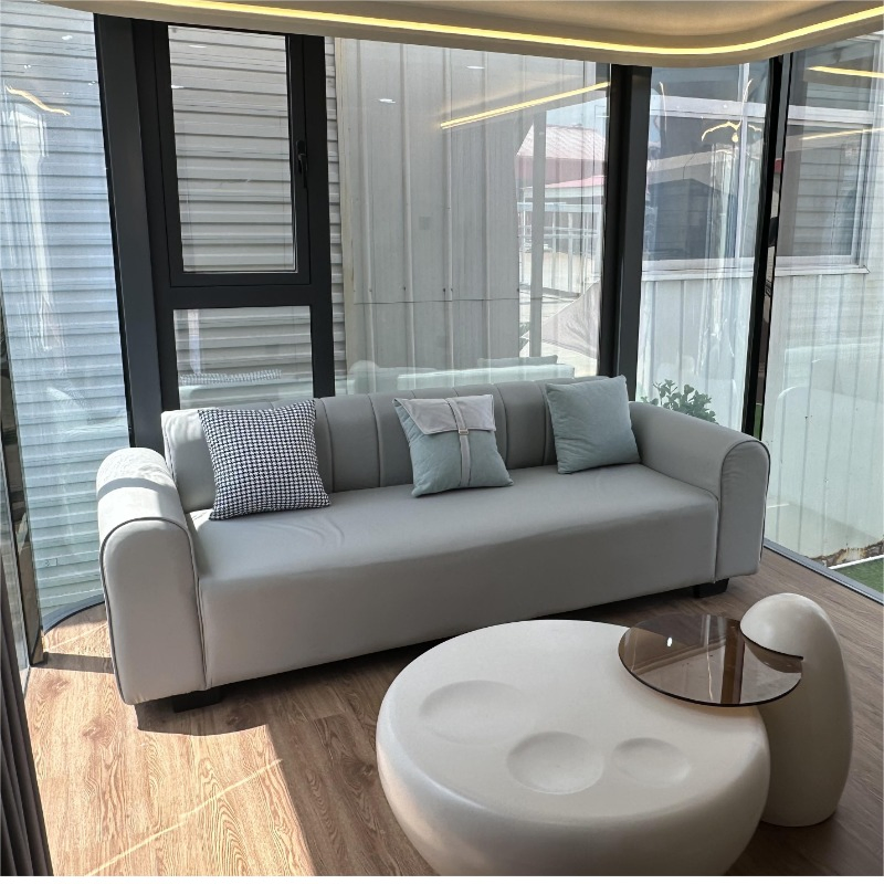 Cabana Luxuosa Prefabricada em Estrutura de Aço