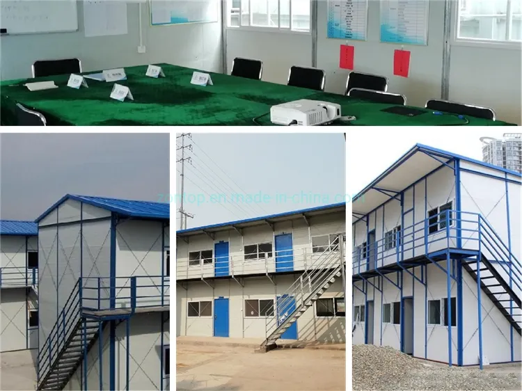 Preço de Fábrica Estrutura de Aço Tipo K Casa Residencial Casa Prefabricada à Venda