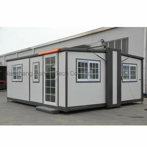 Casa Portátil Prefabricada Pronta para Viver 40FT Cottage de Contêiner em Pacote Plano Casa Pequena