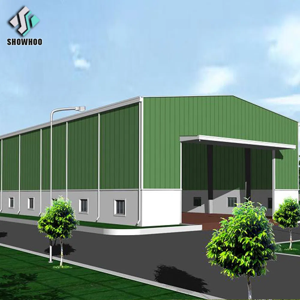 Armazenamento de Armazém Prefabricado Comercial e Industrial de Novo Design de Alta Qualidade
