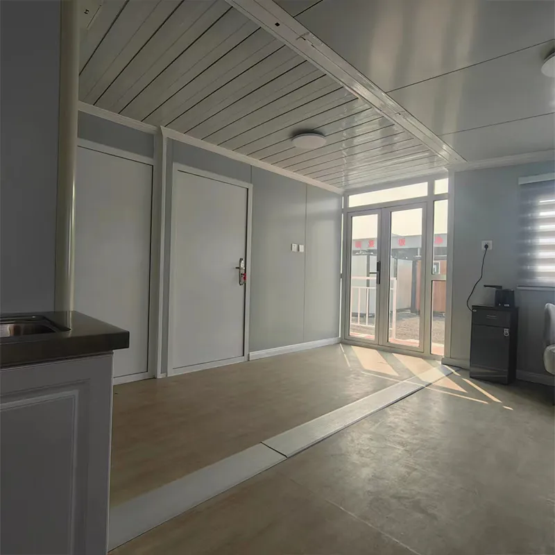 Casa Contêiner Expandável Econômica Prefabricada de Estrutura de Aço Luxuosa e Sustentável