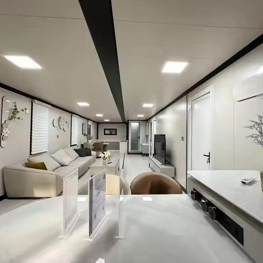 Fábrica Yijia OEM/ODM de Edifício Residencial Prefabricado com Banheiro e Cozinha, uma Nova Casa Contêiner Expandível