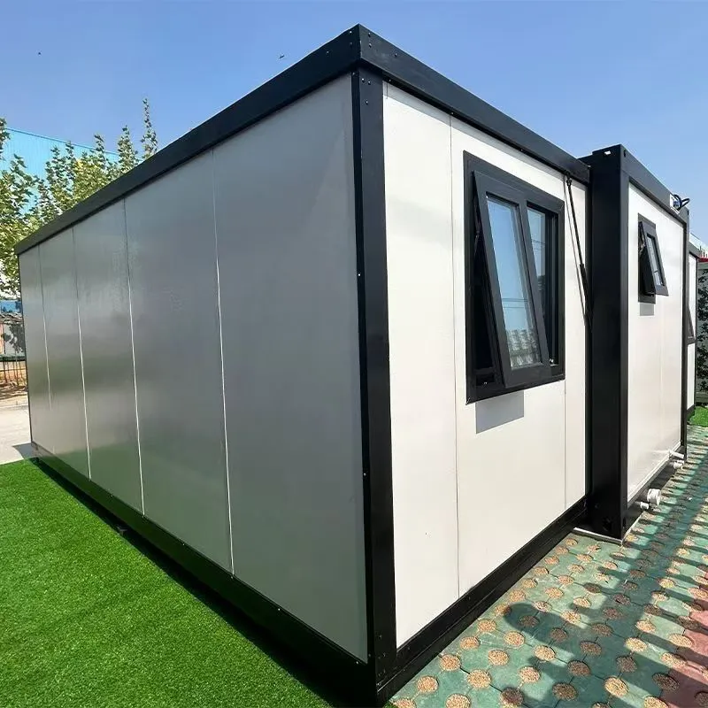 Casa Modular Expandável Prefabricada 20FT 40FT Pronta para Morar com Quarto Banheiro Cozinha
