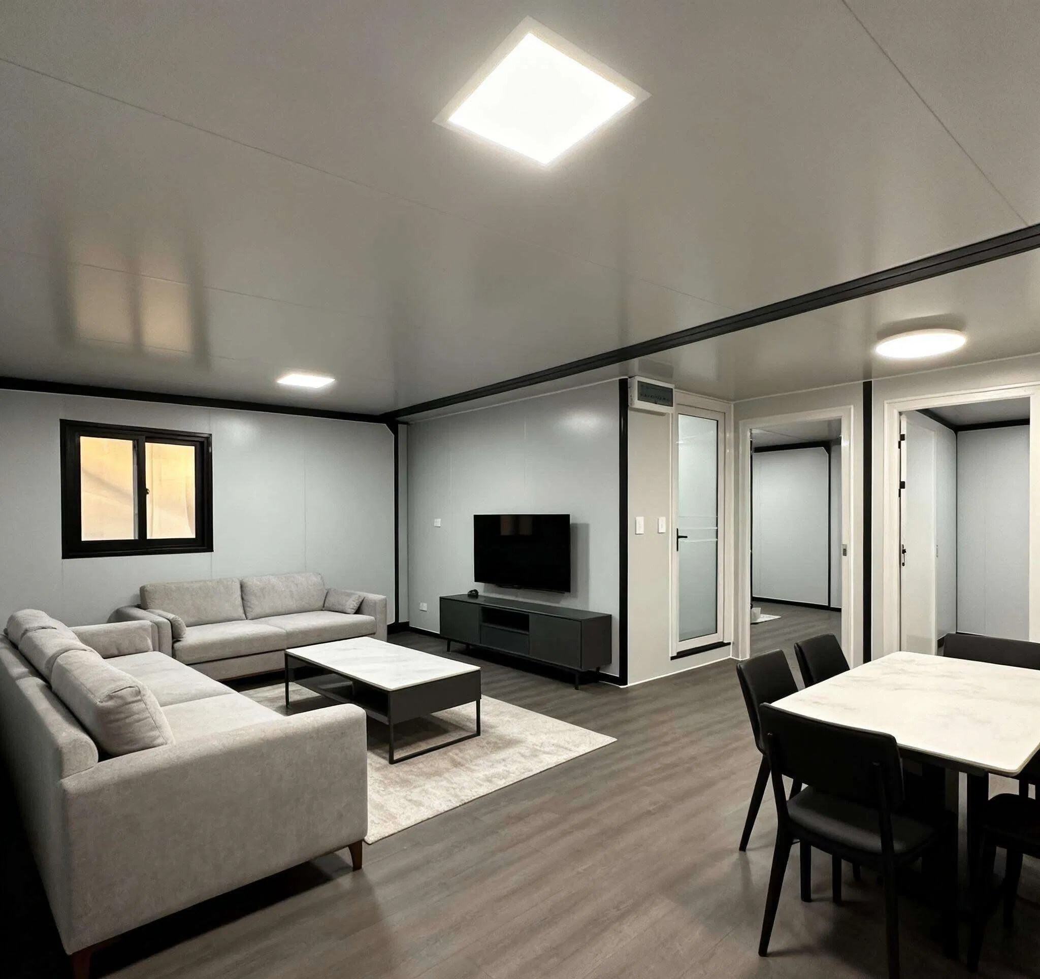 Acomodação de Resort Móvel Prefabricado Expandível Casa Container Tiny Home