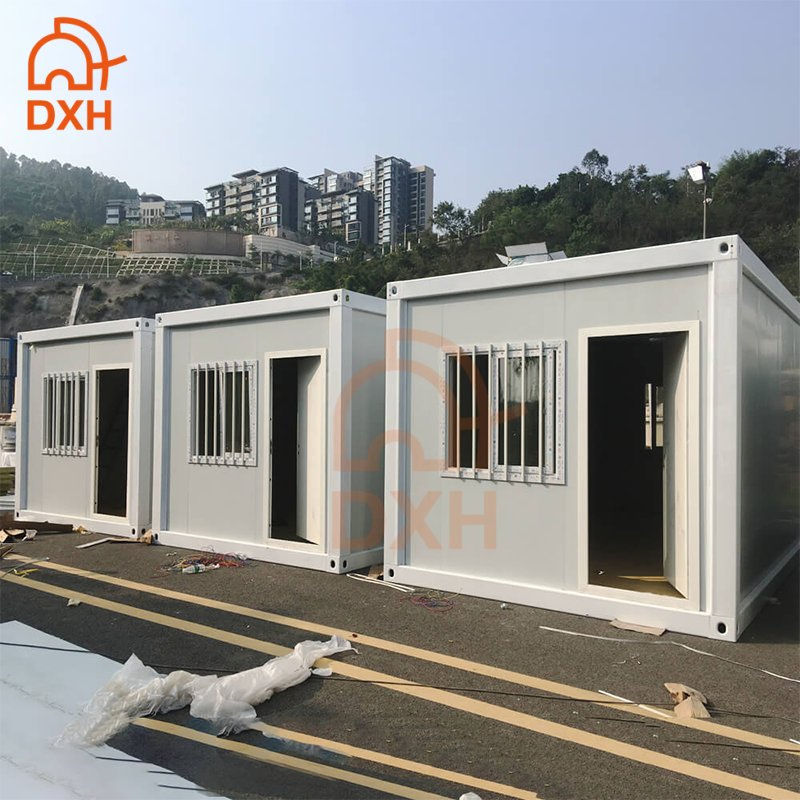 Escritório Escolar Modular Loja Prefabricada Dormitório Desmontável Oficina Escolar Hotel Prefab Desmontável 20FT 15FT 10FT Casa Contêiner de Pacote Plano Lar