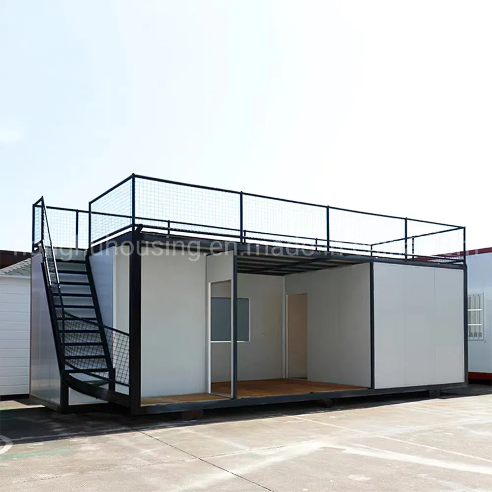 20FT Casa Contêiner de Extensão Residencial Modular de Alto Padrão Prefabricada