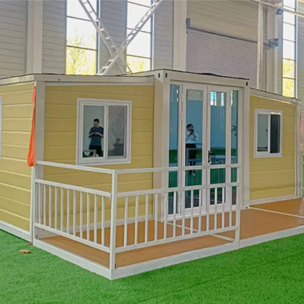 Casa Prefabricada Expandável Reutilizável de Baixo Custo para Pousada de Férias