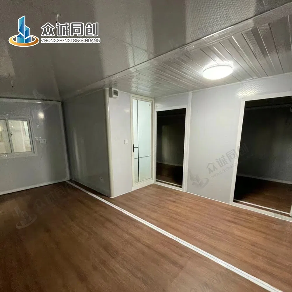 Casa pré-fabricada à prova de som, isolada, resistente à umidade e sustentável