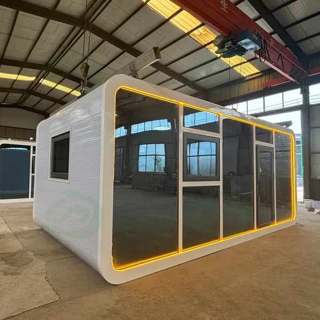 Aparência Suave Luxo Moderno Cabana Prefabricada Maçã Pódio de Dormir
