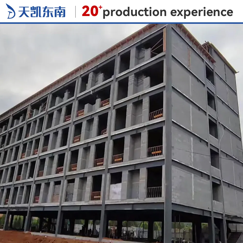Edifício de Escritório em Estrutura de Aço Pré-fabricada, Montagem Rápida, Edifício Comercial de Escritório