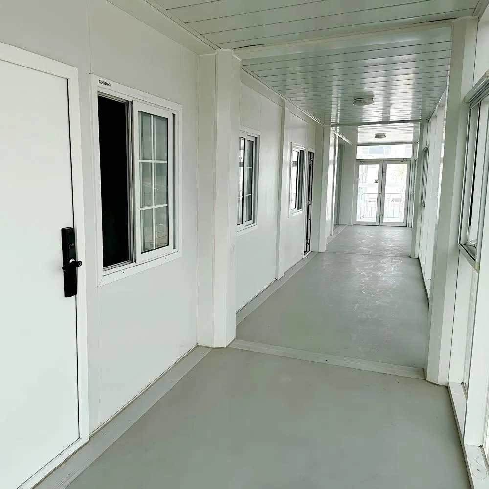 Casa Contêiner Prefabricada Personalizada Resistente a Terremotos Apartamento em Pacote Plano Pronto para Morar Instalação Fácil para Uso em Shopping