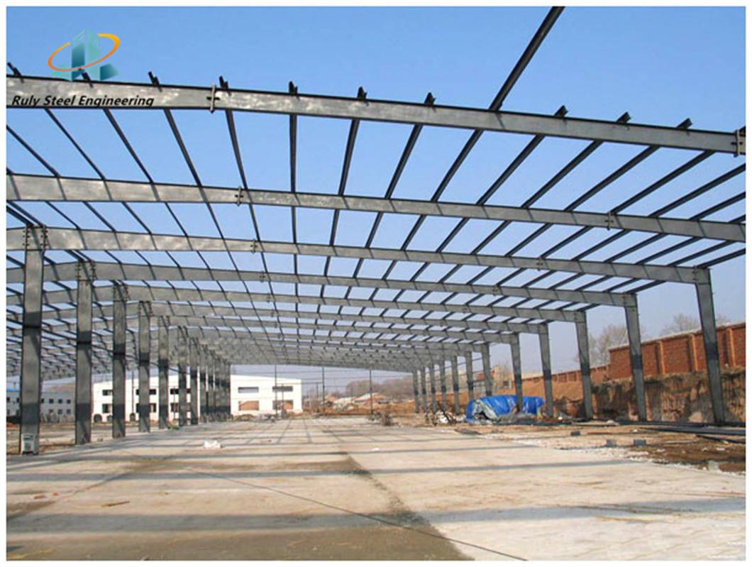 Estruturas de Aço Prefabricadas Personalizadas e Baratas da China para Armazéns Comerciais / Construções de Edifícios de Metal em Aço