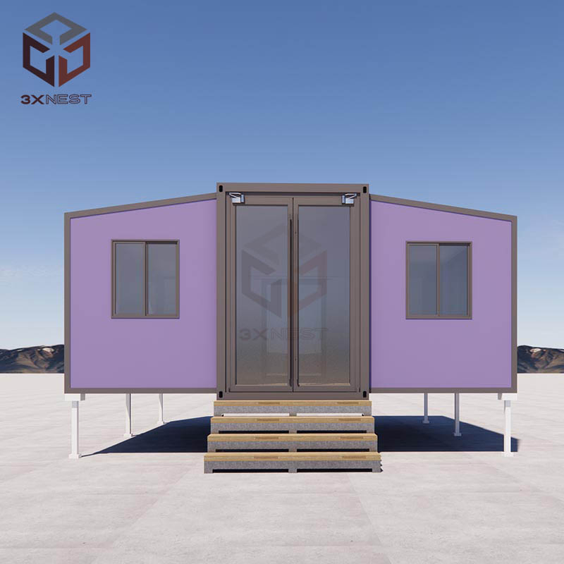 Casas Prefabricadas Móveis Portáteis Residenciais 20FT Casa Contêiner Expandável