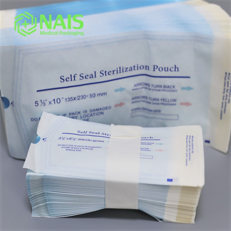 Premium Medical Bag Instrument Sterilization Pouches for Eo &amp; Steam