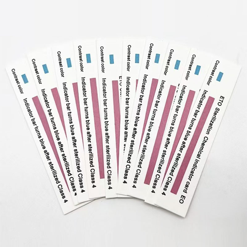 Wholesale Medical High Temperature Sterilization Indicator Strip Label Card