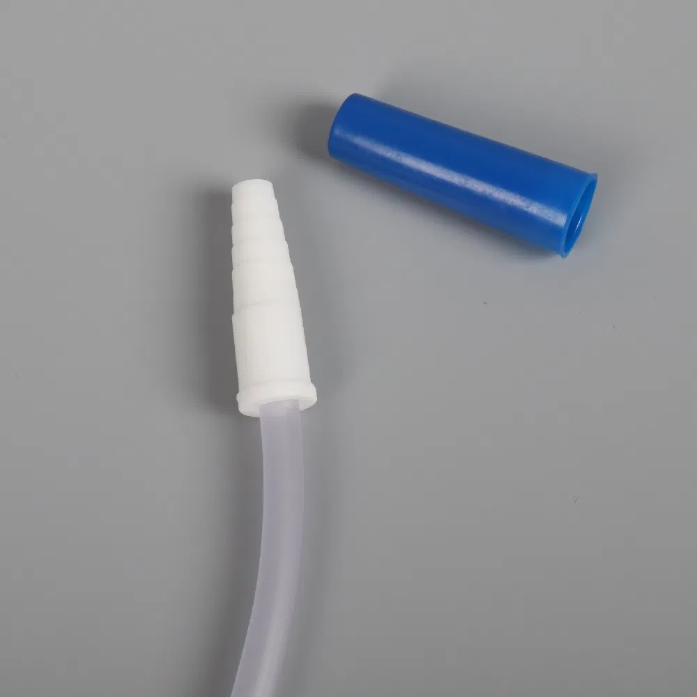 90cm Length Tube 2000ml Medical Grade PVC Adult T Outlet Bed/Urine Collector Bag