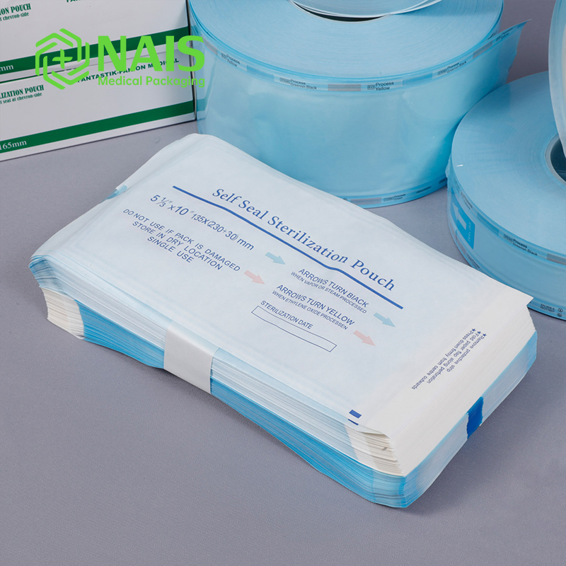Premium Medical Bag Instrument Sterilization Pouches for Eo &amp; Steam