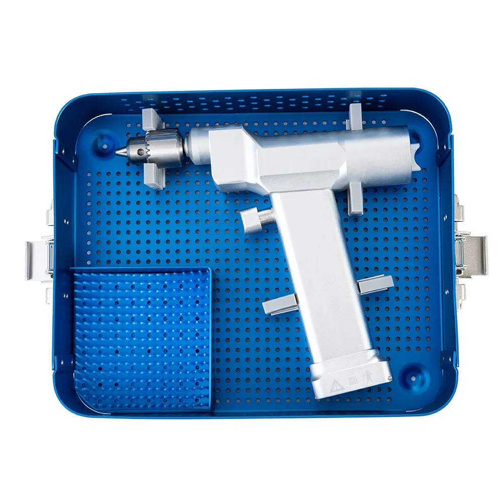 Competitive Price Orthopedic Surgical Instruments Mini Multi-Functional Drill Sterilization Box for Veterinary Medical Power Tool Electric Drill and Saw