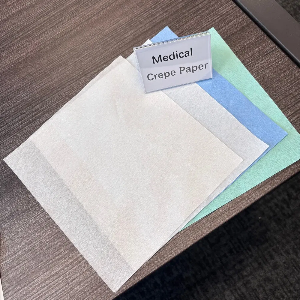 Premium Colored Crepe Paper Roll for Medical Sterilization Needs
