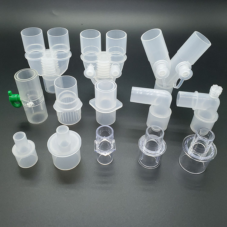 China Manufacturer Medical Supply Accessories &amp; Connecctors Y-Piece Straight Adapter for Breathing Anesthesia Circuit