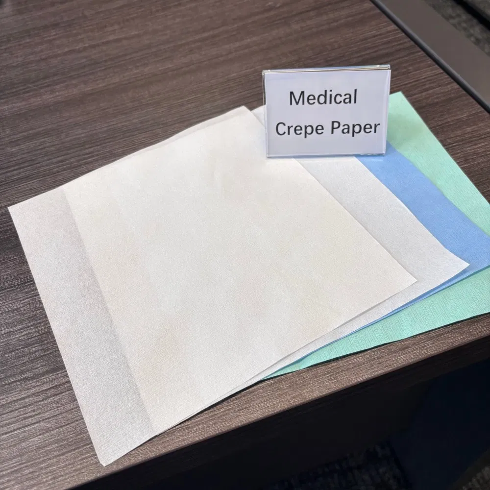 Premium Colored Crepe Paper Roll for Medical Sterilization Needs