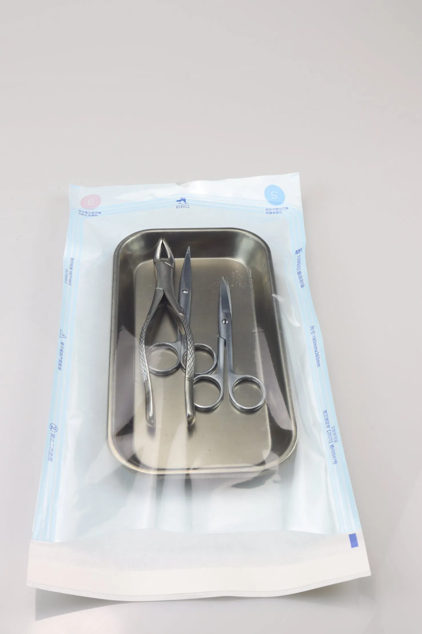 Autoclave Sterilization Medical Self Sealing Pouch Sterilizer Bag for Dental Instruments Packaging