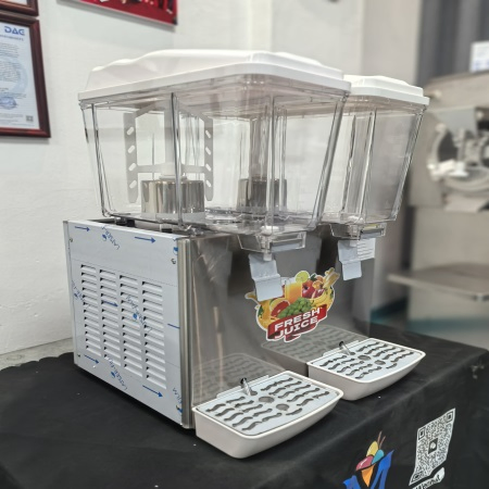 Yourtime Commercial 2tanks High Quality Cold Juice Dispenser Beverage/Large Capacity Drink Dispenser