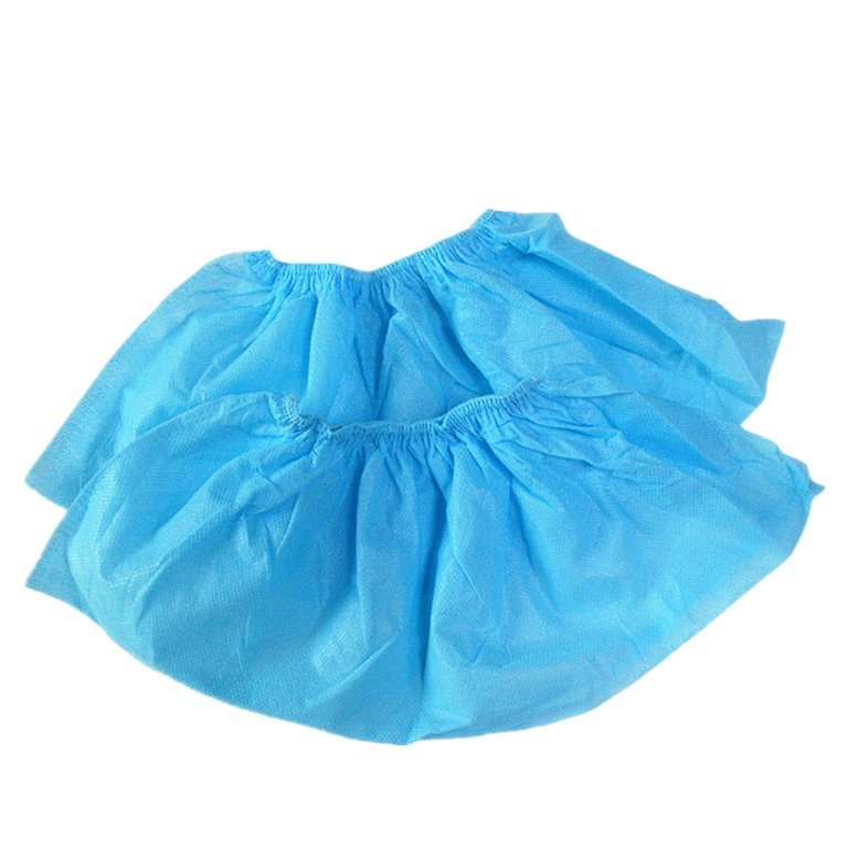 Overshoes Disposable PE CPE Shoe Cover Waterproof Automatic Shoe Cover CE Medical Materials &amp; Accessories 2 Years Haixin or OEM