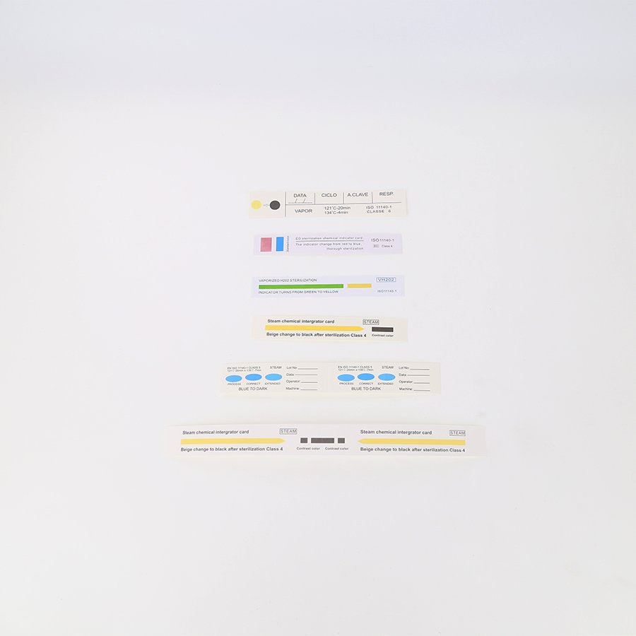 Autoclave Steam Chemical Indicator Strip Labels Tapes Disposable Chemical Gas Sterilization Indicator Strip