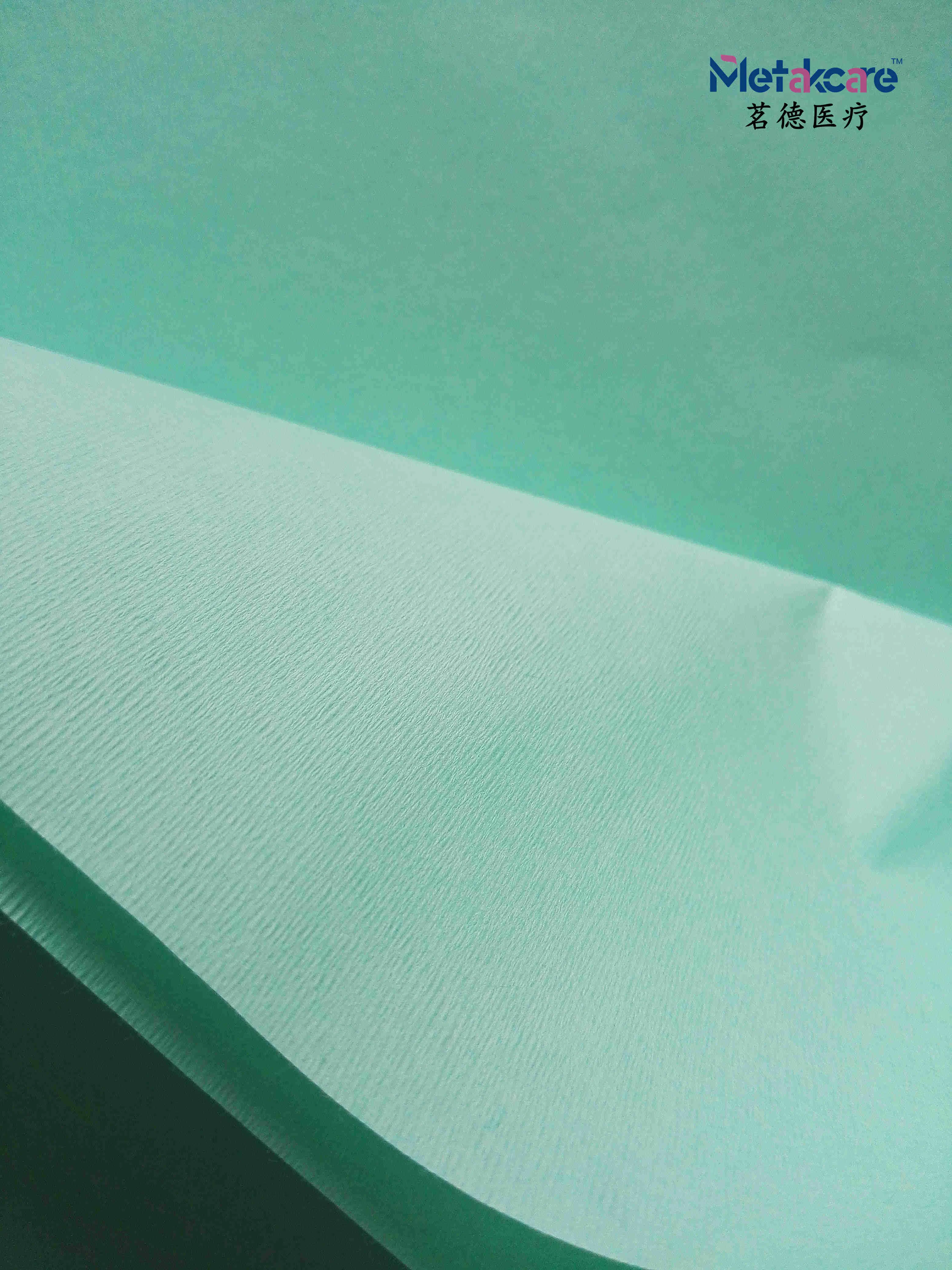 Medical Sterilization Crepe Paper for Steam Eo Sterilization Crepe Wrapping Paper Green/Blue/White Color